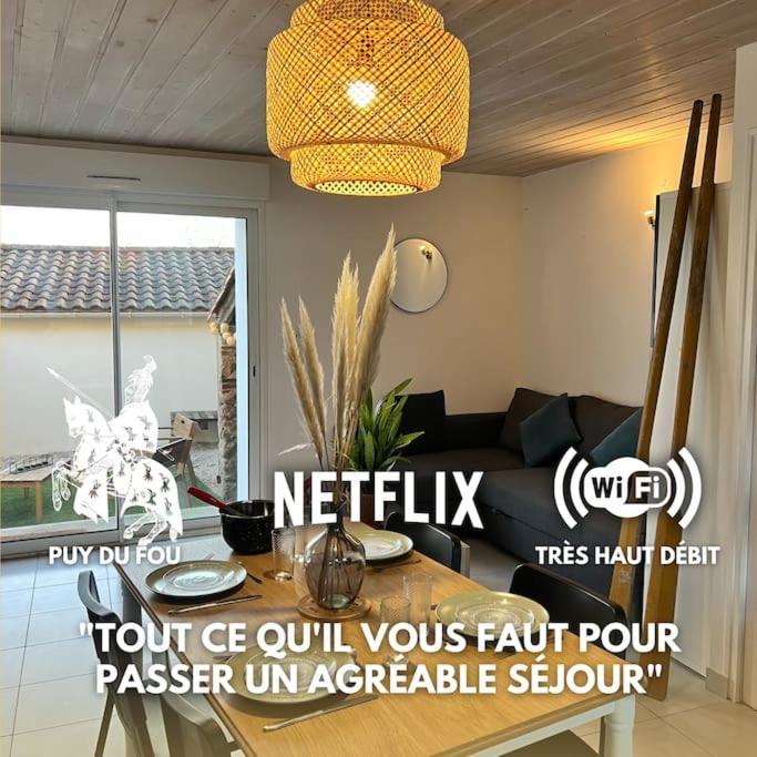 莱塞比耶Puy Du Fou公寓 外观 照片